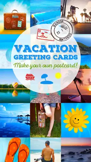 夏季 壁纸 + 明信片: Vacation Greeting Cards - Summer Holiday Greetings, Wallpapers & Messages